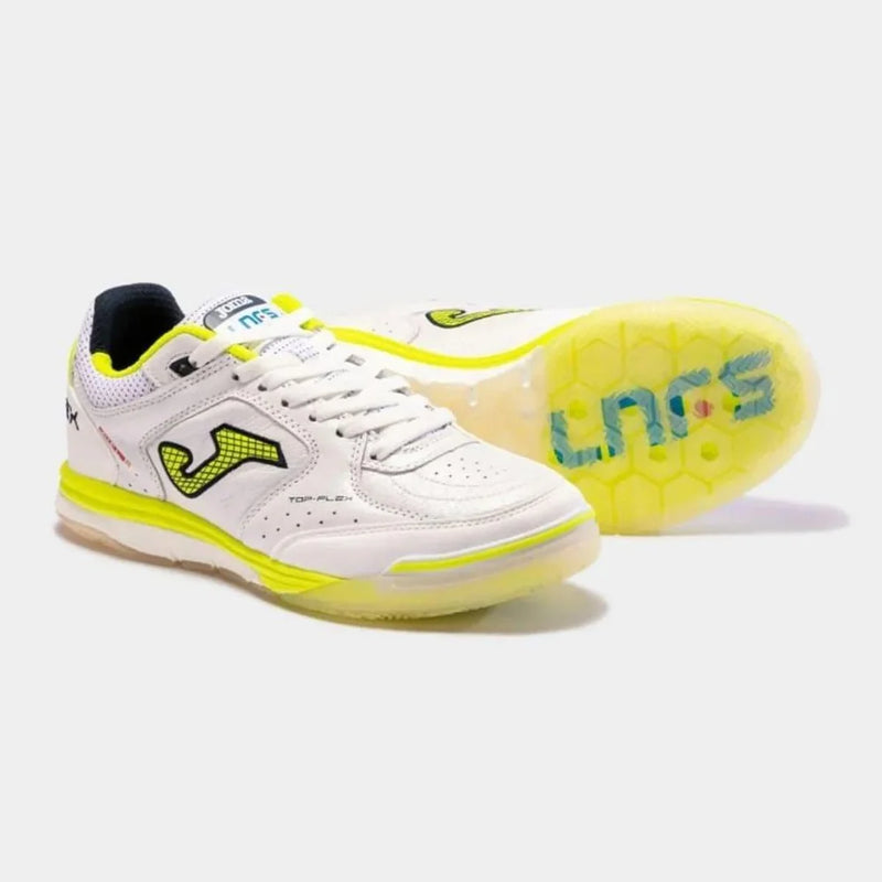 Chuteira Futsal Joma Top Flex Rebound LNFS - Branco