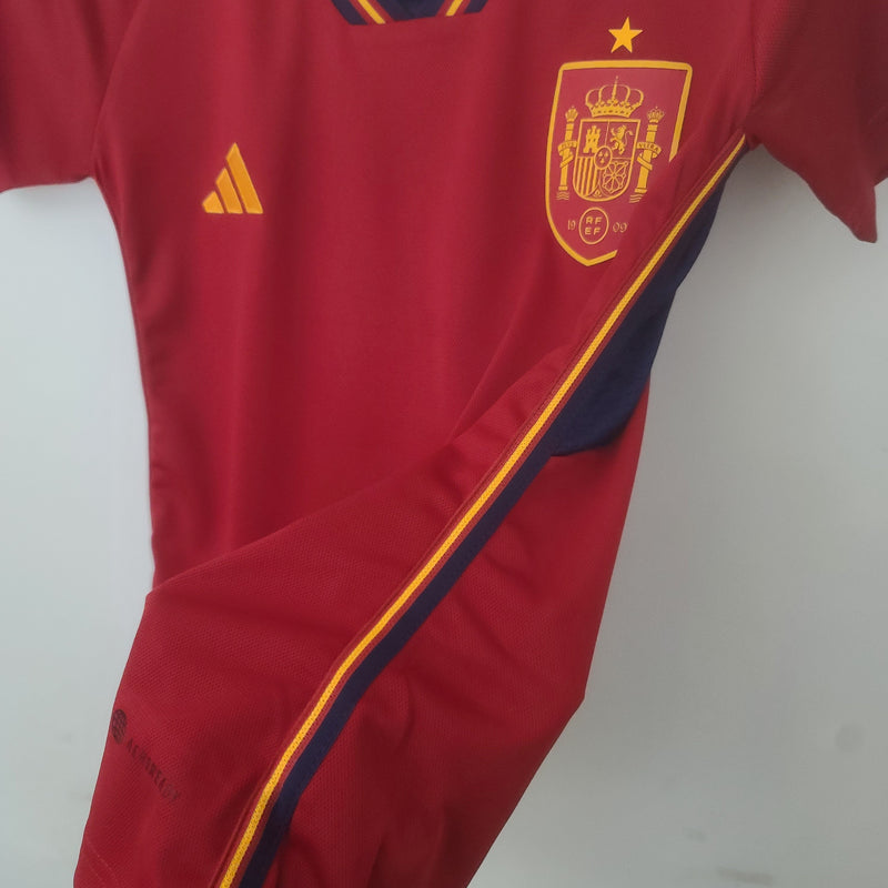 Camisa Espanha Titular 22/23 - Versão Feminina