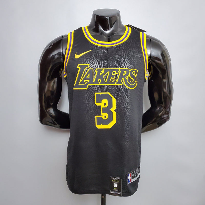 Camisa NBA Lakers #3 Davis NBA Finals Black - 23/24