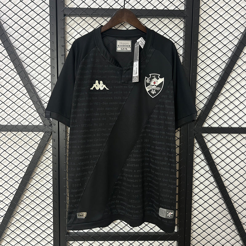 Camisa Vasco da Gama Black Jersey Torcedor 24\25