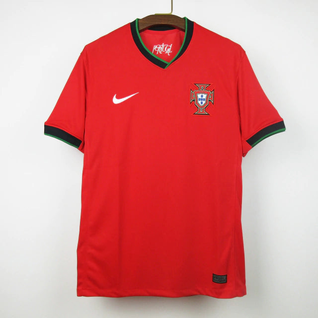 Camisa Seleção Portugal I 24/25 Vermelho - Nike - Masculino Torcedor