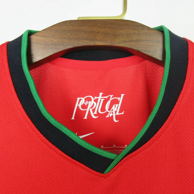 Camisa Seleção Portugal I 24/25 Vermelho - Nike - Masculino Torcedor